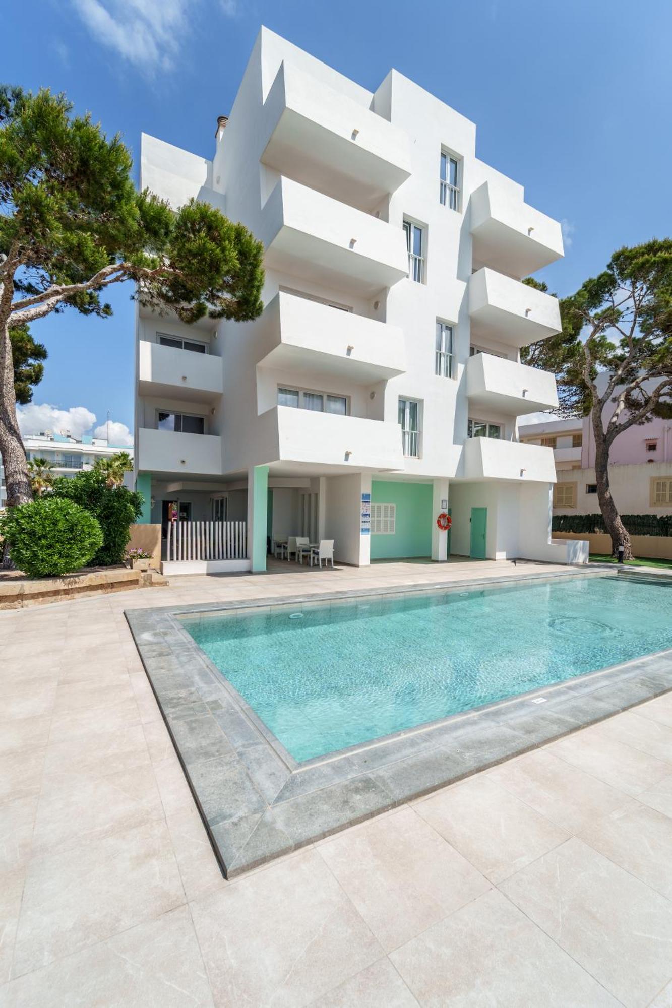 Apartaments Andreas Colonia de Sant Jordi Bagian luar foto